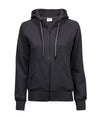 TEE JAYS TJ055 Women’s fashion full-zip hoodie (5436) - Dark Grey