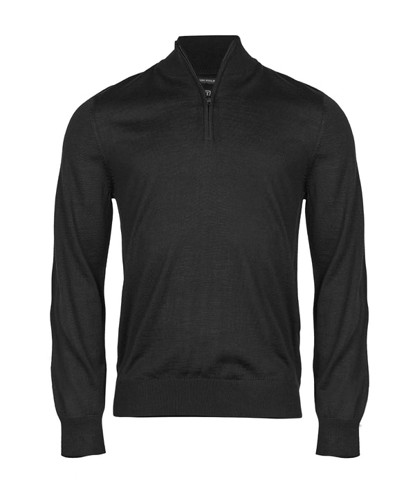 TEE JAYS TJ063 Half-zip (6010) - Black
