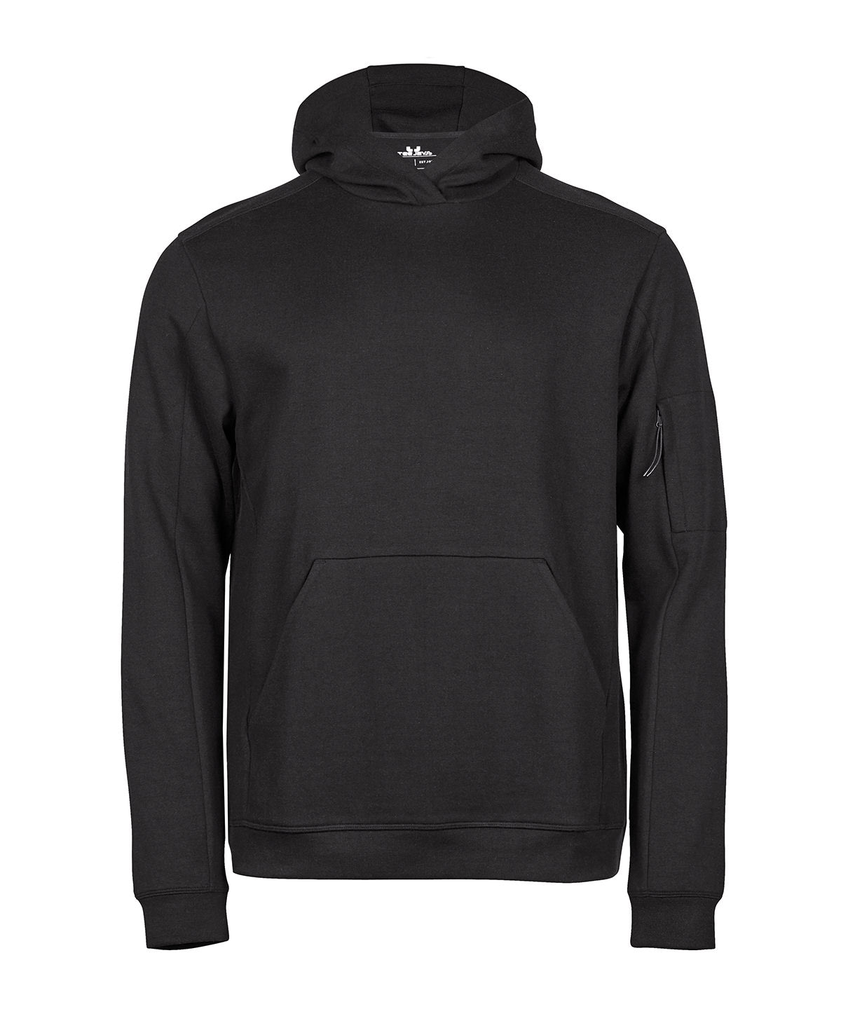TEE JAYS TJ065 Athletic hooded sweatshirt (5702) - Black