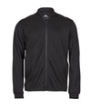 TEE JAYS TJ066 Athletic full-zip sweatshirt (5704) - Black
