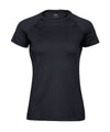 TEE JAYS TJ073 Women’s CoolDry tee (7021) - Black