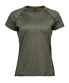 TEE JAYS TJ073 Women’s CoolDry tee (7021) - Olive Melange