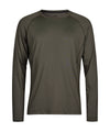 TEE JAYS TJ074 Long sleeve CoolDry tee (7022) - Deep Green