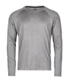 TEE JAYS TJ074 Long sleeve CoolDry tee (7022) - Grey Melange