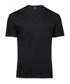 TEE JAYS TJ077 Fashion v-neck Sof tee (8006) - Black