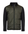TEE JAYS TJ083 Hybrid-stretch jacket (9110) - Deep Green/Black