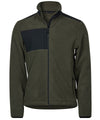 TEE JAYS TJ086 Mountain fleece (9120) - Deep Green/Black