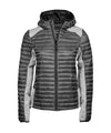 TEE JAYS TJ099 Women’s hooded outdoor crossover (9611) - Sport Grey/Grey Melange