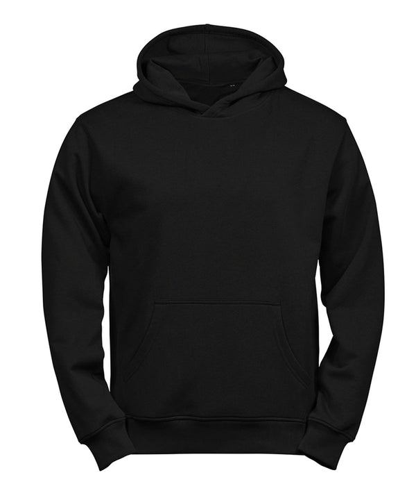 TEE JAYS TJ122 Junior UNLABELED hooded sweatshirt (5152B) - Black