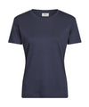 TEE JAYS TJ126 Women’s Pima cotton tee (1451) - Navy