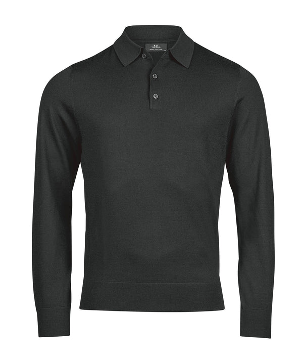 TEE JAYS TJ131 Polo knit (6002) - Black