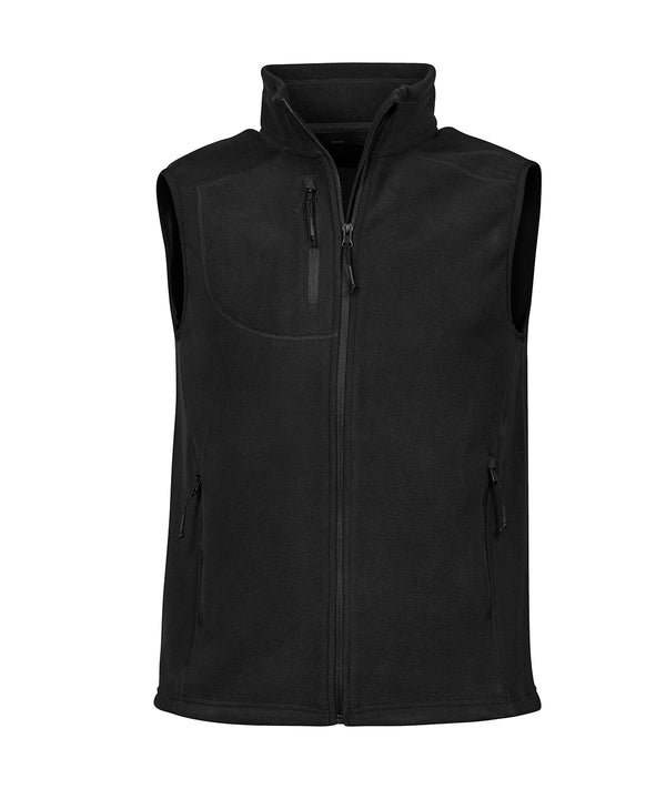 TEE JAYS TJ144 Trail fleece bodywarmer (9132) - Black*