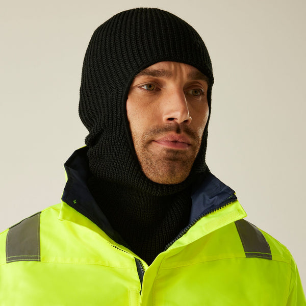 Regatta TRC304 - Open Face Balaclava — Black