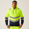 REGATTA TRF663 Pro Hi-Vis - Hooded  Sweatshirt — Yellow