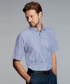 Disley Trillick — Dark Blue/White Stripe — Short Sleeve