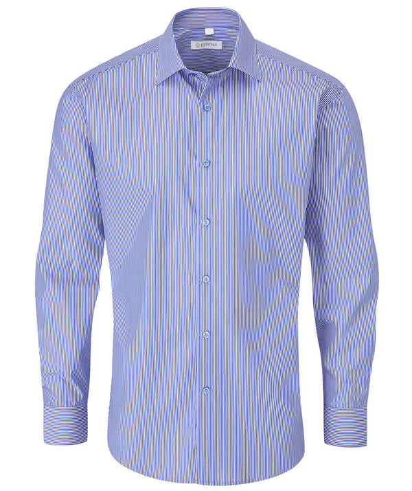 Disley Trillick — Dark Blue/White Stripe — Long Sleeve