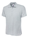 Uneek UC101 - Classic Pique Polo Shirt 220gsm — Heather Grey