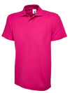 Uneek UC101 - Classic Pique Polo Shirt 220gsm — Hot Pink