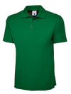 Uneek UC101 - Classic Pique Polo Shirt 220gsm — Kelly Green
