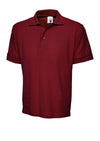 Uneek UC102 - Premium Polo Shirt 250gsm — Maroon