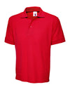 Uneek UC102 - Premium Polo Shirt 250gsm — Red
