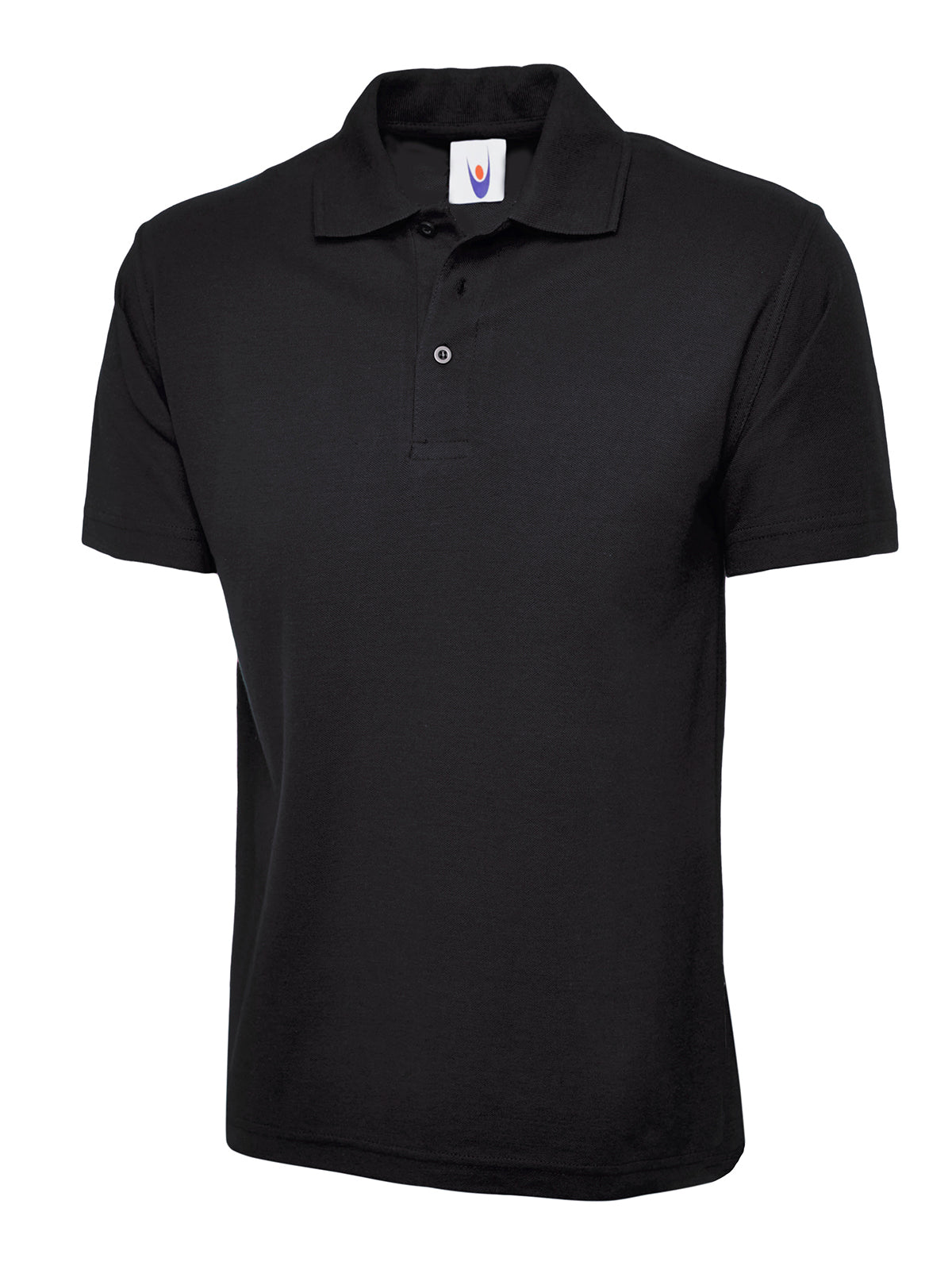 Uneek UC103 - Childrens Classic Polo Shirt 220gsm — Black