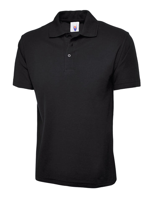 Uneek UC103 - Childrens Classic Polo Shirt 220gsm — Black
