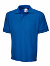 Uneek UC104 - Heavyweight Cotton Polo Shirt 250gsm — Royal Blue