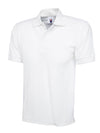 Uneek UC104 - Heavyweight Cotton Polo Shirt 250gsm — White