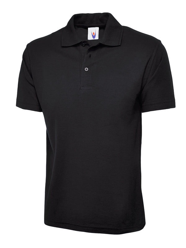 Uneek UC105 - Active  Polo Shirt 200gsm — Black