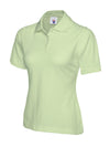 Uneek UC106 - Ladies Pique Polo Shirt 220gsm — Lime Green