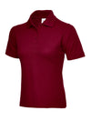 Uneek UC106 - Ladies Pique Polo Shirt 220gsm — Maroon