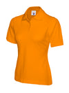 Uneek UC106 - Ladies Pique Polo Shirt 220gsm — Orange