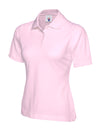 Uneek UC106 - Ladies Pique Polo Shirt 220gsm — Pink