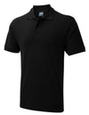 Uneek UC114 - Mens Active Cotton Poloshirt – Black