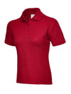 Uneek UC115 Ladies Active Cotton Poloshirt – Red