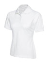 Uneek UC115 Ladies Active Cotton Poloshirt – White