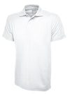 Uneek UC116 - Childrens Active Cotton Poloshirt – White