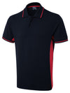 Uneek UC117 - Two Tone Poloshirt – Navy/Red