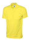 Uneek UC122 - Jersey Cotton Poloshirt 190gsm — Yellow