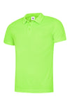 Uneek UC125 - Mens Ultra Cool Polo Shirt 140gsm — Electric Green