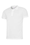 Uneek UC125 - Mens Ultra Cool Polo Shirt 140gsm — White