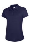 Uneek UC128 - Ladies Ultra Cool Polo Shirt 200gsm — Navy Blue