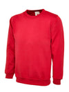 Uneek UC203 - Classic Sweatshirt 300gsm — Red