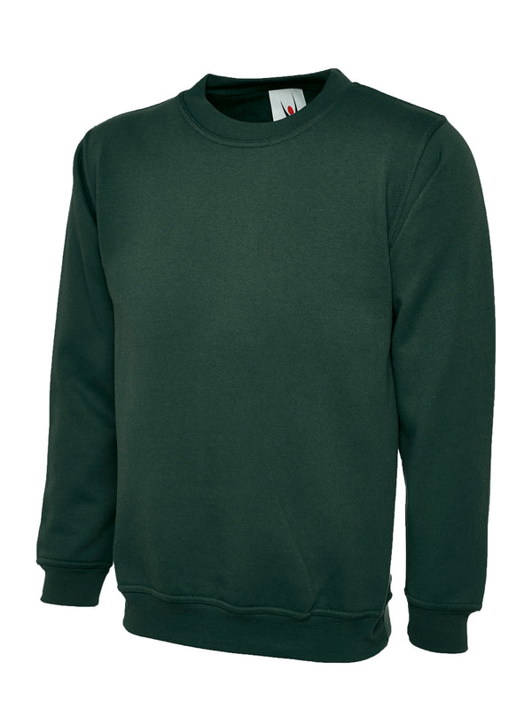 Uneek UC205 - Olympic Sweatshirt – Bottle Green