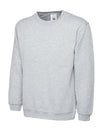 Uneek UC205 - Olympic Sweatshirt – Heather Grey