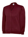 Uneek UC207 - Childrens Classic Cardigan 300GSM — Maroon