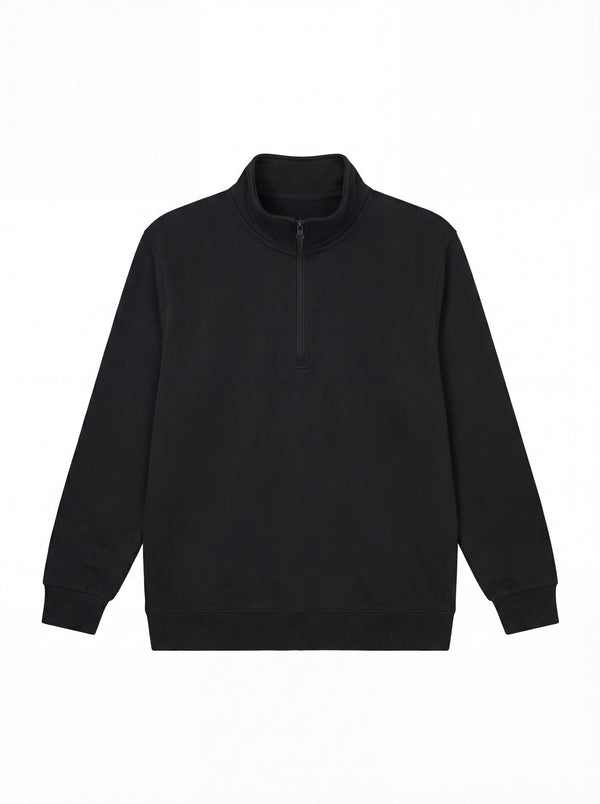 Uneek UC213 - Quarter Zip Sweatshirt – Black