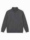 Uneek UC213 - Quarter Zip Sweatshirt – Charcoal
