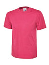 Uneek UC301 - Classic Tee Shirt 180gsm — Hot Pink
